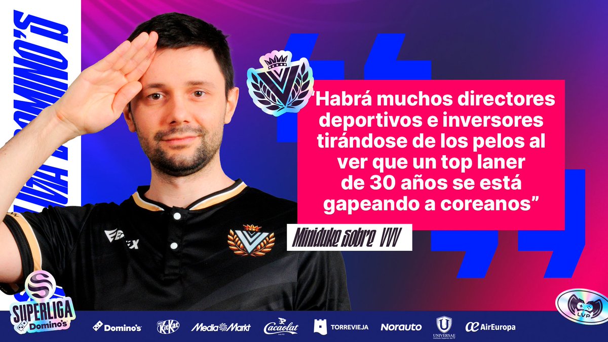 Parece que esta temporada voy a poder hacer un libro con frases de <a href="/MinidukeLoL/">Miniduke</a>.

#SuperligaDominos