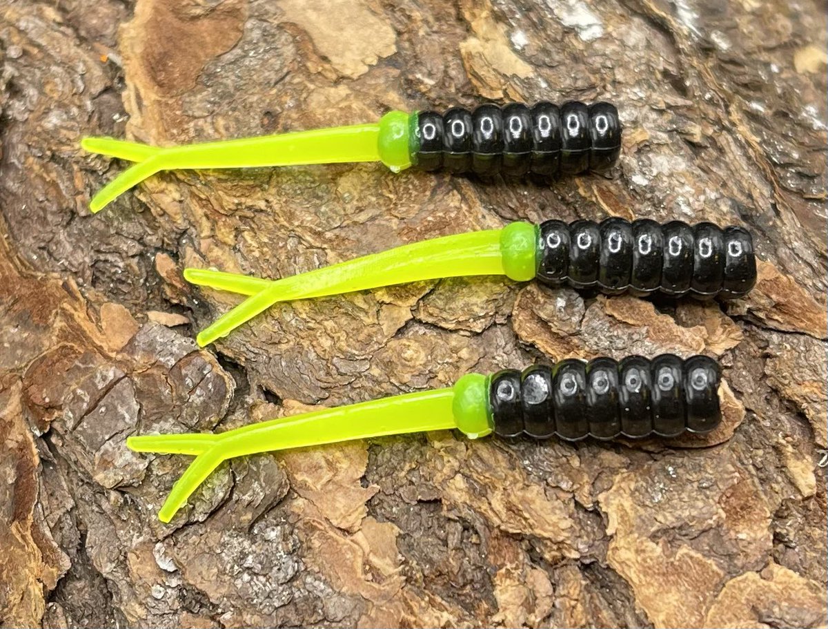 BlantonsBaits's tweet photo. 2” Crappie Slayers.

Stock up now at…
https://t.co/p7Y3d4Gwjm

Use “CRAPPIE” at the checkout for 10% off your whole order! #fishing #fish #fishinglife #crappie #bluegill #perch #crappiefishing #bluegillfishing #perchfishing #panfishing #lures #softplasticbaits #softplasticlures https://t.co/51MoRZXEqy