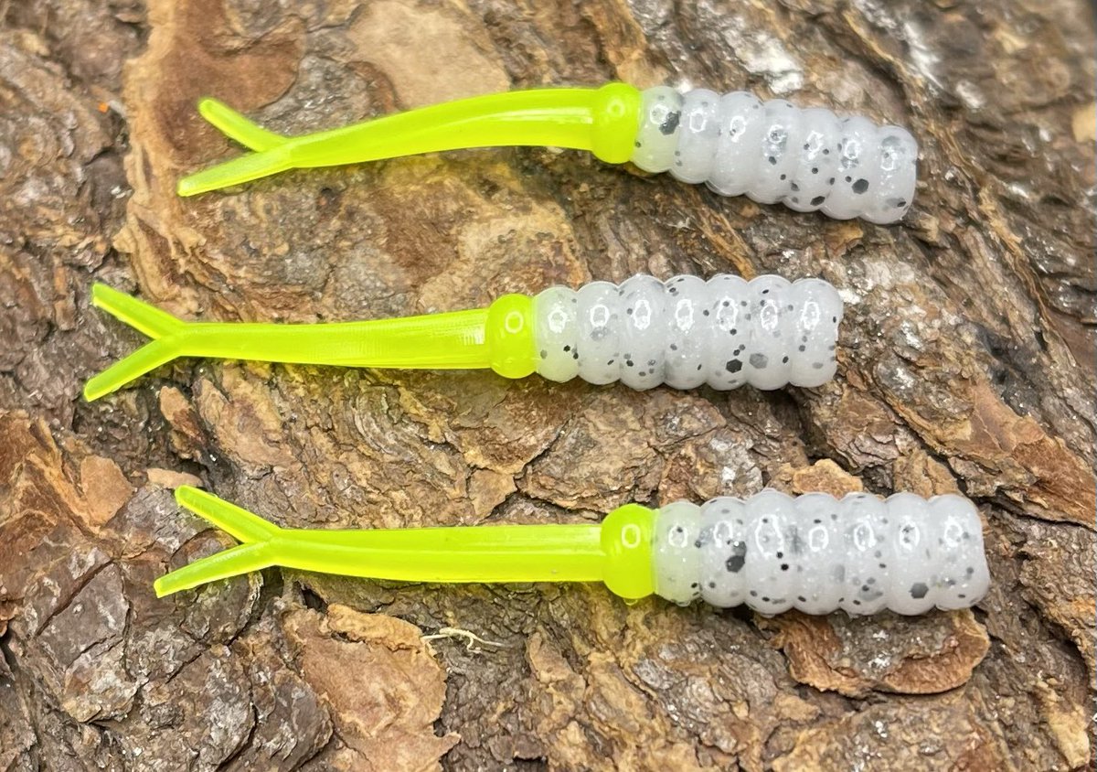 BlantonsBaits's tweet photo. 2” Crappie Slayers.

Stock up now at…
https://t.co/p7Y3d4Gwjm

Use “CRAPPIE” at the checkout for 10% off your whole order! #fishing #fish #fishinglife #crappie #bluegill #perch #crappiefishing #bluegillfishing #perchfishing #panfishing #lures #softplasticbaits #softplasticlures https://t.co/51MoRZXEqy