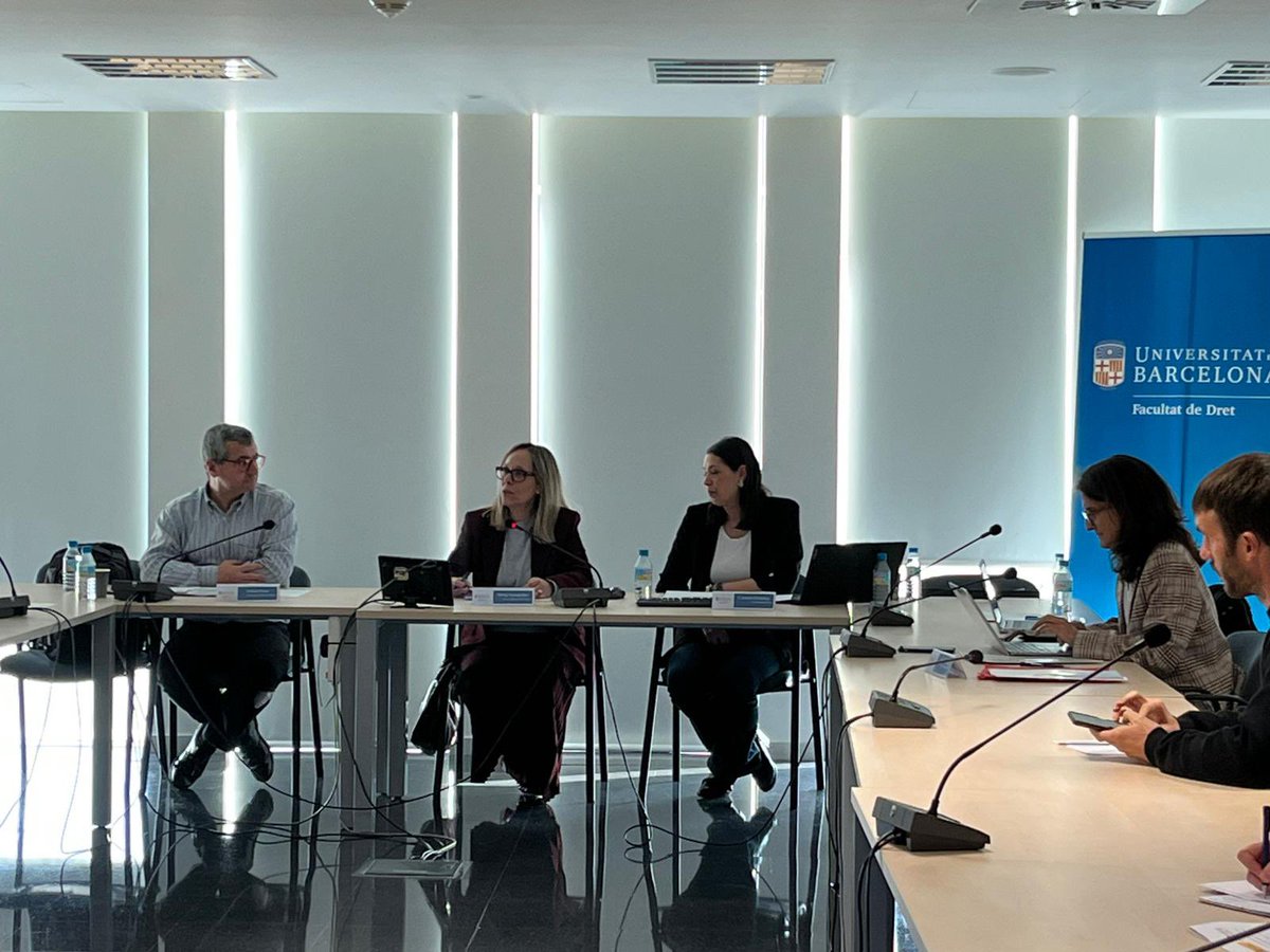 ⚖️ Hoy hemos participado en el seminario organizado por la <a href="/UniBarcelona/">Universitat de Barcelona</a> sobre la situación de los menores de edad en el sistema de protección y en el sistema de reforma, dando voz a nuestros niños, niñas y adolescentes y a sus dificultades específicas cuando se relacionan con