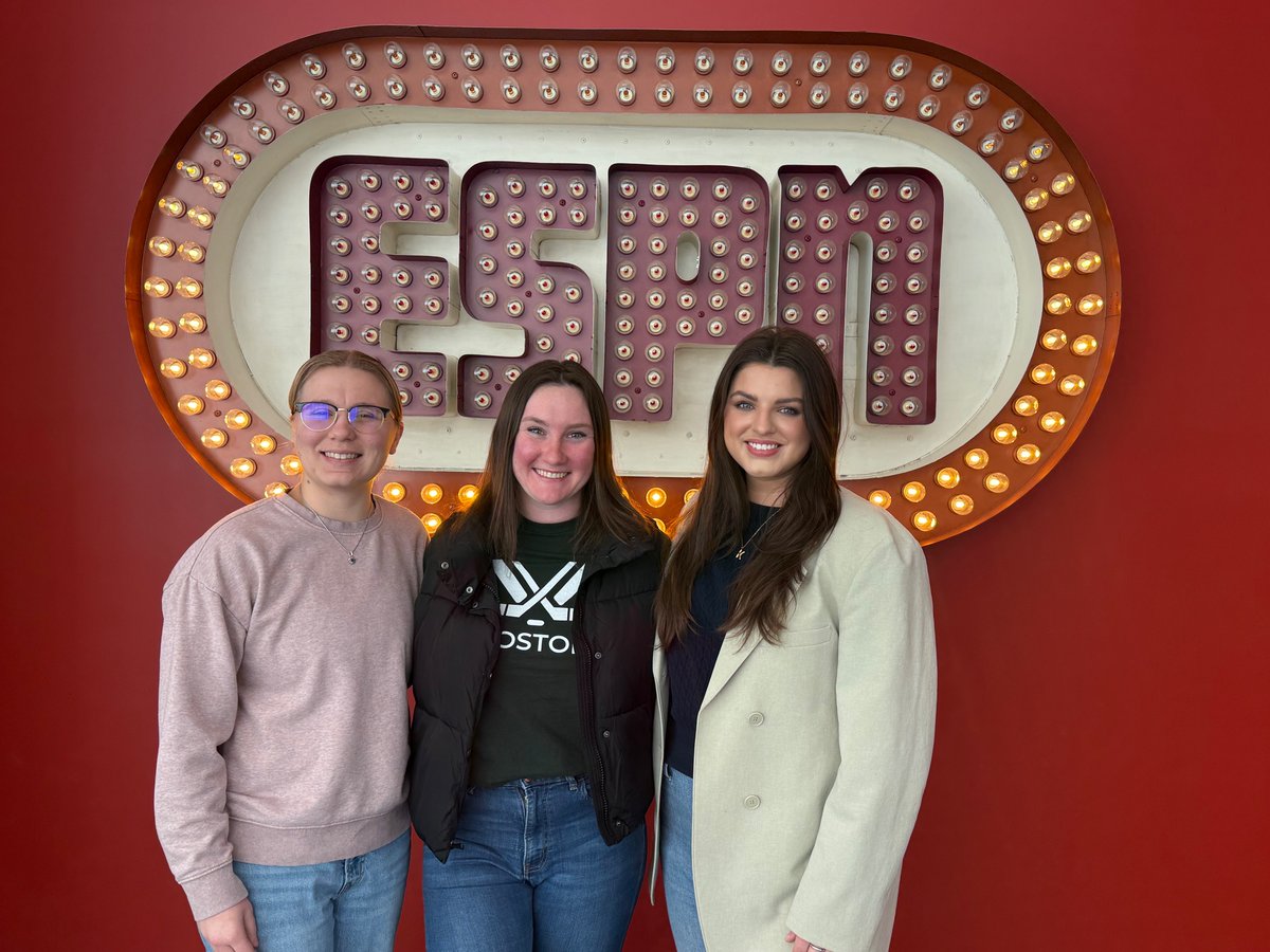 ESPNFrontRow's tweet photo. To celebrate National Girls &amp; Women in Sports Day, ESPN Front Row caught up with #NHL on ESPN content associates Katy Gibralter, Heather Bacon &amp; Mikayla Rubin for more on Thursday's 'Women in Hockey' night across ESPN platforms

Read: https://t.co/H1hLJT3X7j | #NGWSD https://t.co/x2UFnGGiWJ