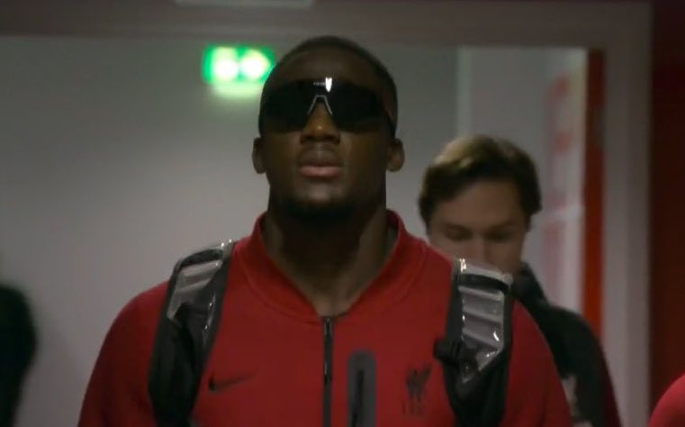 TheAnfieldBuzz's tweet photo. Konate arriving at Anfield 😂 https://t.co/2llfSdnJ2s