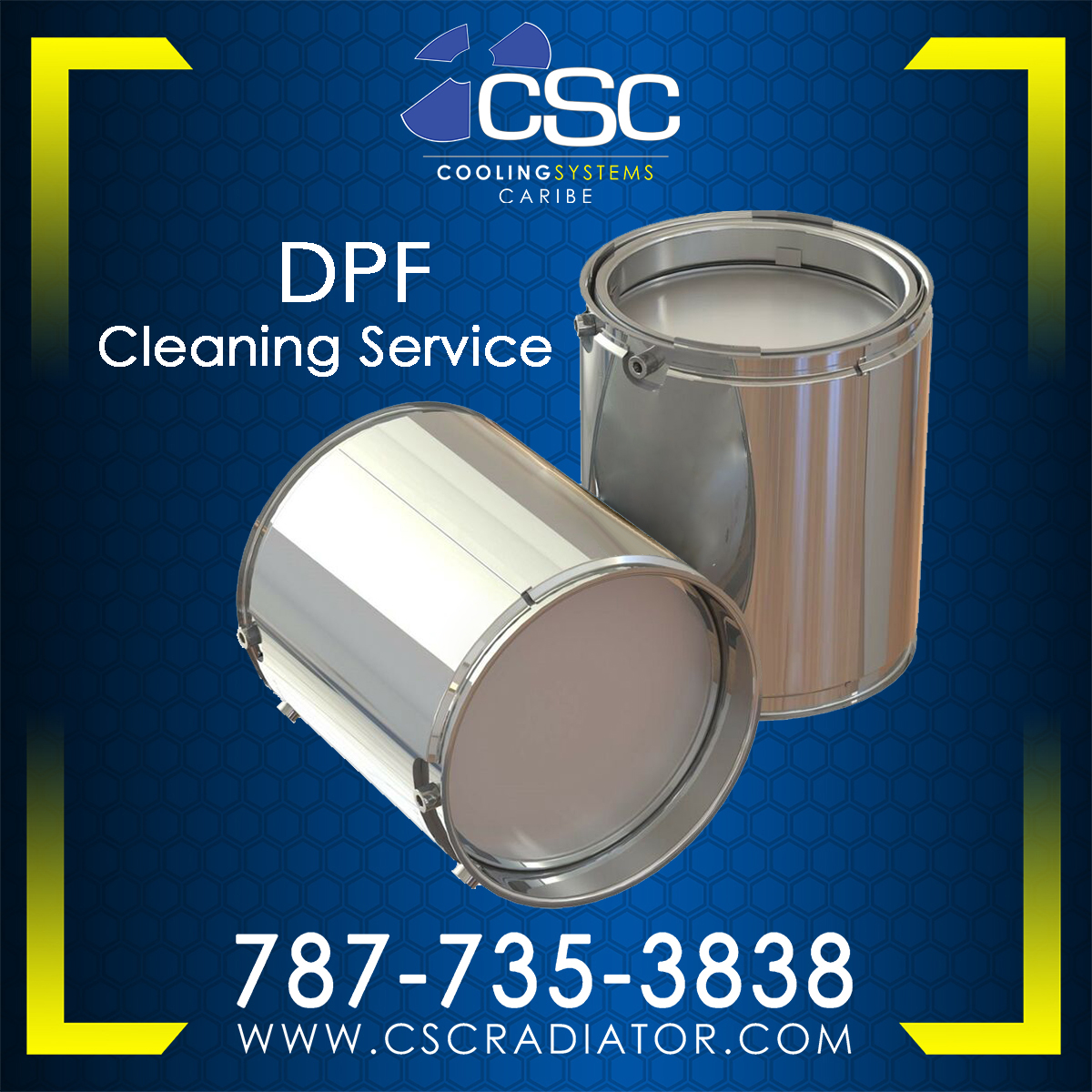 cscradiator's tweet image. Don&apos;t let a clogged DPF affect your vehicle&apos;s efficiency!
Trust our team for thorough cleaning and maintenance.

Call 787-735-3838 now.

#DPFCleaning #CSCRadiator