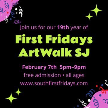South FIRST FRIDAYS tweet media