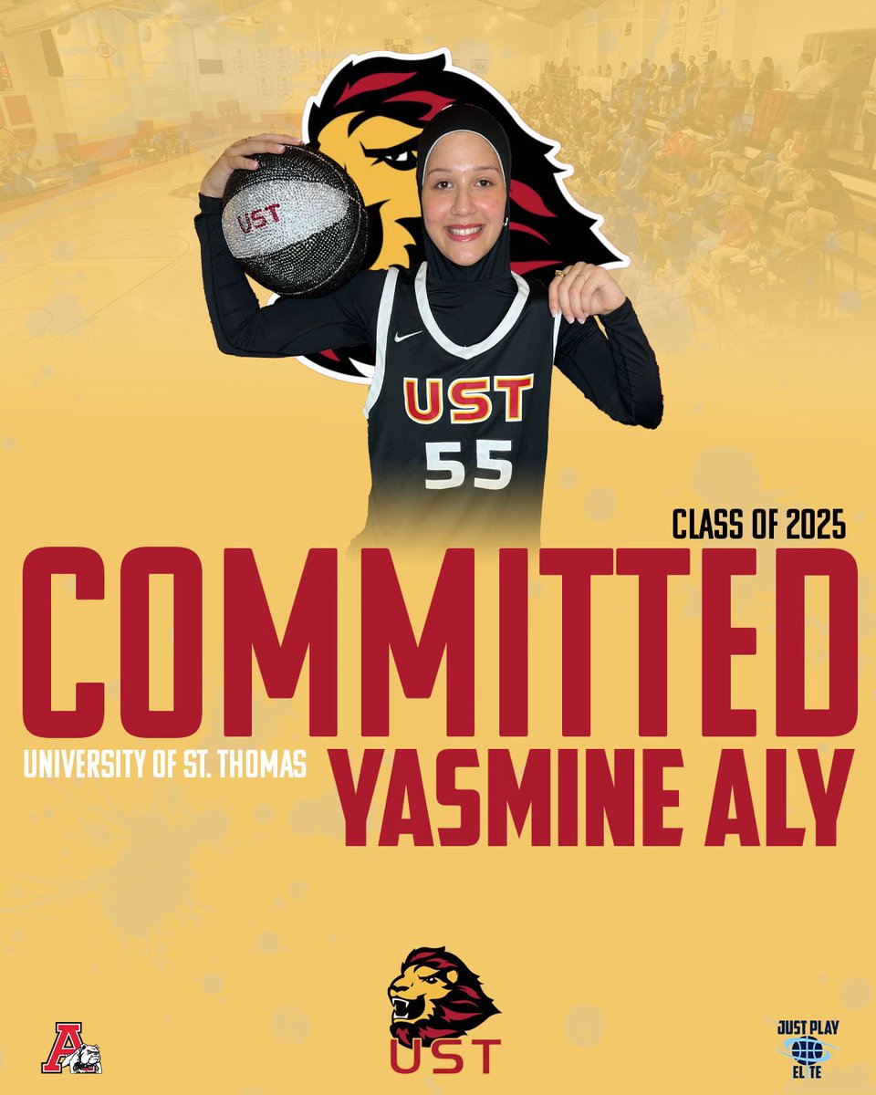 HUGE Congratulations to 2025 Yasmine Aly on her COMMITMENT to University of St. Thomas‼️