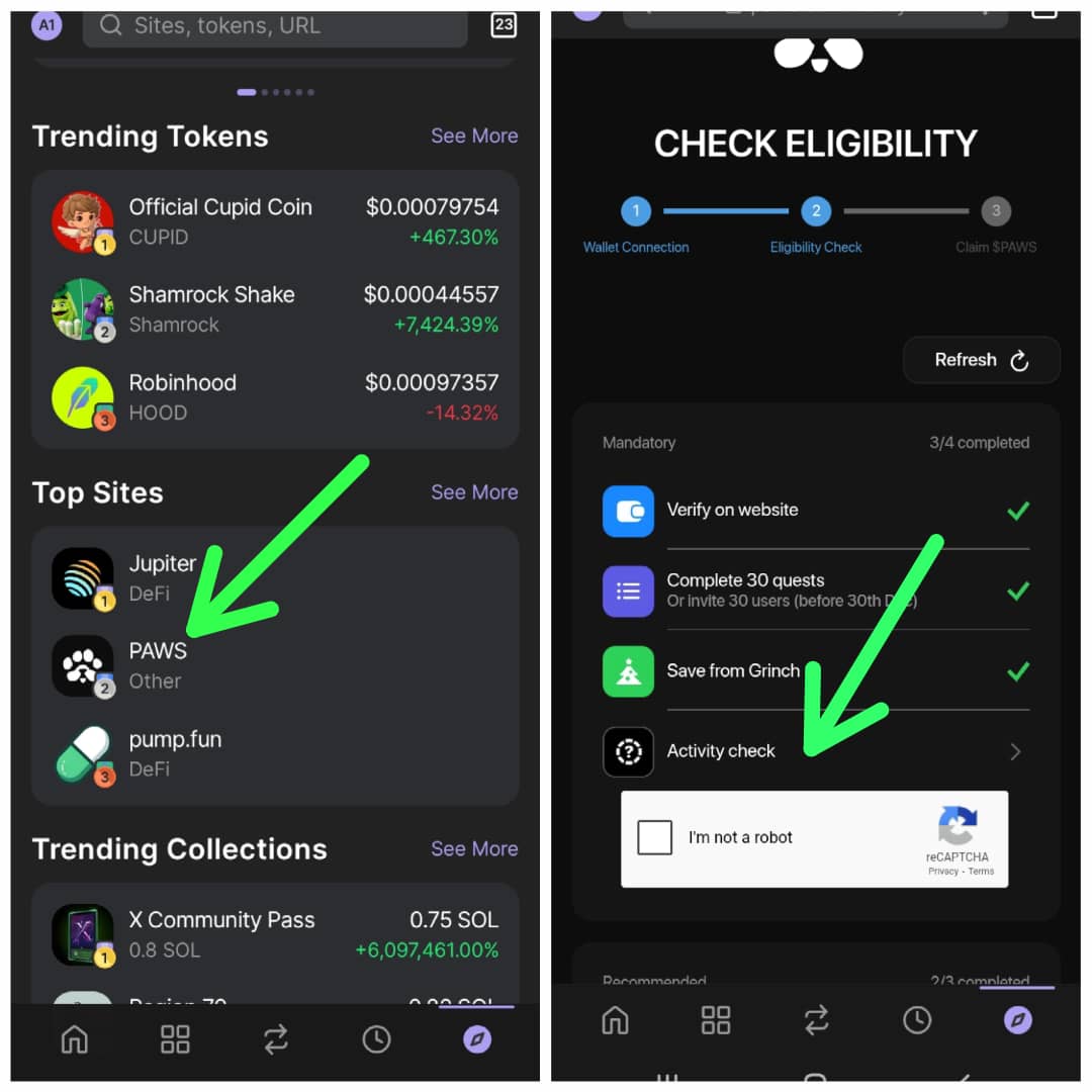 appiah_crypto's tweet photo. $PAWS Activity Checker is live.
Follow, Like, Turn on notifications. Don't miss any update. #GETPAWSED https://t.co/hoZB3vtZCQ