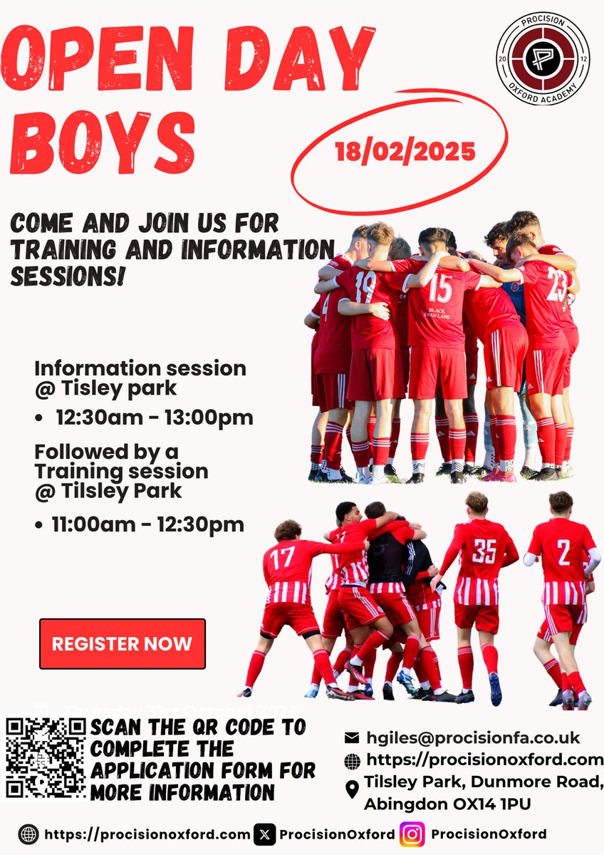 Procision Oxford Football Academy tweet media