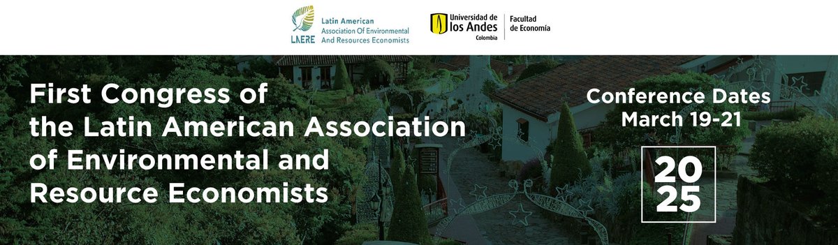 🚨 Hurry! Early bird registration for the LAERE Congress ends on February 15th! Secure your spot now and join us in Bogotá from March 19-21, 2025. Don't miss out! 🌱✨

Check out the link below!
live.eventtia.com/en/congress-la…