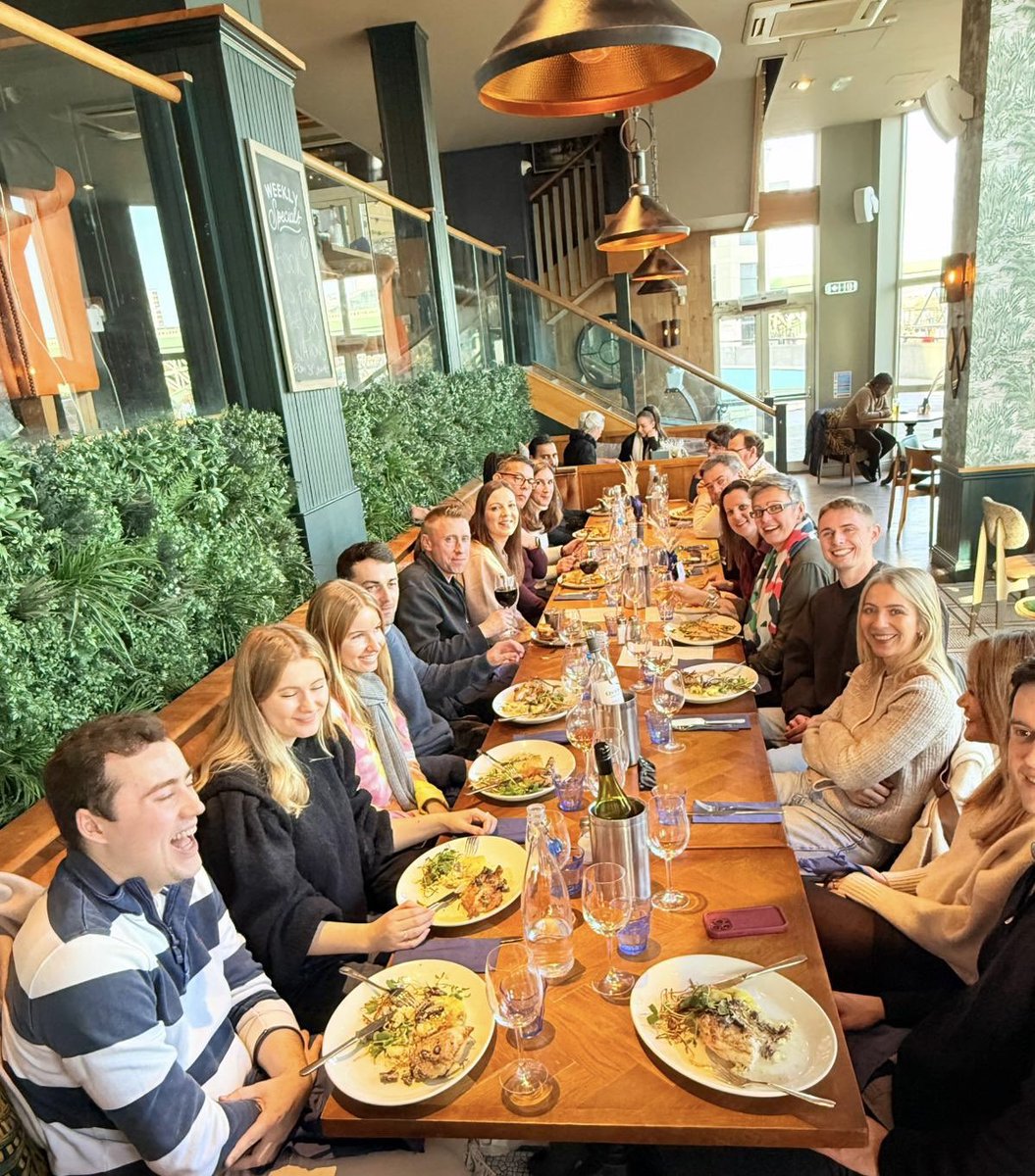Imperial’s Wharf favourite gathering spot ! 
Brunch , lunch or a large group booking , we are here for you. Just give us a shout 🗣️🤙

#meetings @WatersideSW6 #fulham #imperialwharf #chelsea