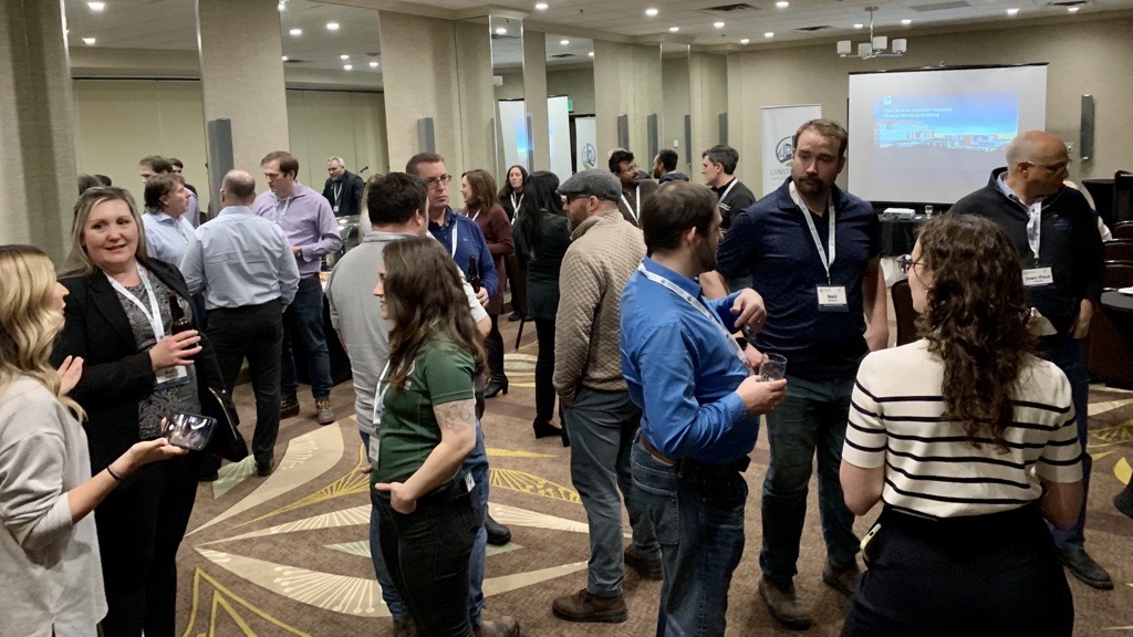 Last week, Rob Grant, our #CapeBreton Team Lead OHS Advisor, had a great time at the CANS Sydney Member Mixer—catching up with the #CANSteam, networking, &amp; learning about the Cape Breton Regional Hospital project.

📸 Check out some highlights from the mixer!

#CANSEVENTS