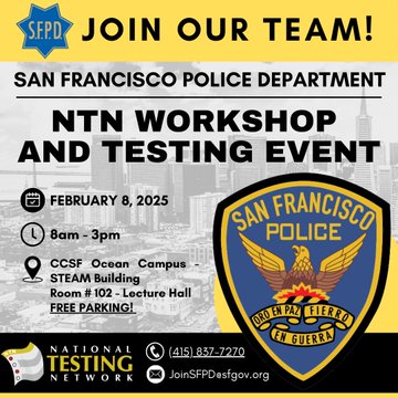 SFPD Recruitment tweet media