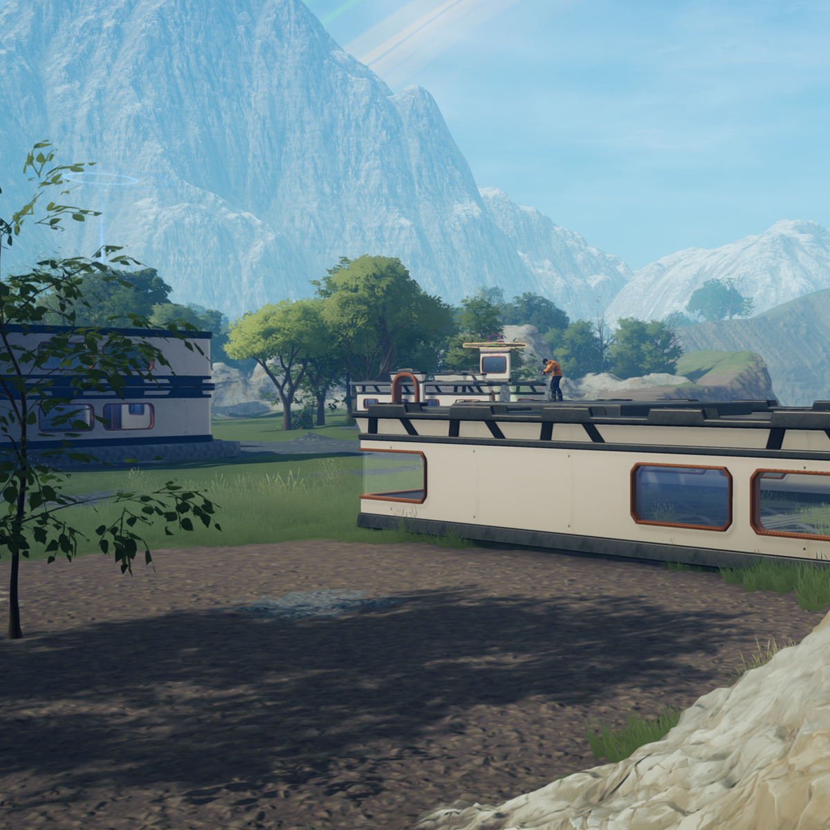 Justin usually lives for chaos, burning forests &amp; trolling devs. But yesterday? He caught the building bug. 👀🔥🌲Maybe there’s hope for him yet… or maybe he’s just plotting something bigger. 😏
Help shape the chaos in Stars Reach 
kickstarter.com/projects/stars… 🚀
#StarsReach #MMORPG