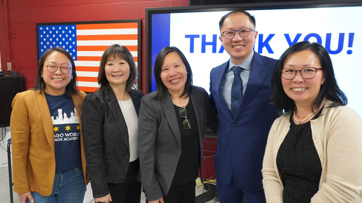 Principal Quality (@cpsleaders) on Twitter photo Hosted an amazing DPQ Presents at Phoenix HS focused on AANHPI educators this week! Shoutout to Chief of Safety and Security Jadine Chou for her inspiring story on leadership and growth. A huge thank you to our amazing panelists: Cynthia Leung (Principal, Chicago World Language Hosted an amazing DPQ Presents at Phoenix HS focused on AANHPI educators this week! Shoutout to Chief of Safety and Security Jadine Chou for her inspiring story on leadership and growth. A huge thank you to our amazing panelists: Cynthia Leung (Principal, Chicago World Language