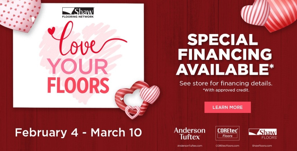 CreativeCarpet2's tweet image. ❤️ Upgrade your floors with Love Your Floors Special Financing! 🏡✨ Financing on all flooring brands &amp;amp; extra perks for Shaw Products! Apply today! 👇
creativecarpetinc.com/monthly-specia…

#SpecialFinancing #ShawFloors #FinancingMadeEasy #MokenaIL #HighlandIN #CreativeCarpetAndFlooring