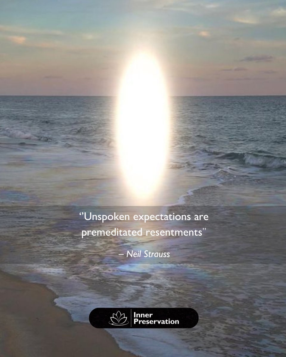 innerpreserve's tweet photo. In the silent corners of our minds, where expectations grow like weeds, we find the roots of resentment.

When we don't express our needs clearly, we inadvertently create space for disappointment to linger.
Let your relationships grow with intention, not assumption.🌱🌱 https://t.co/LQV8hUOdQJ