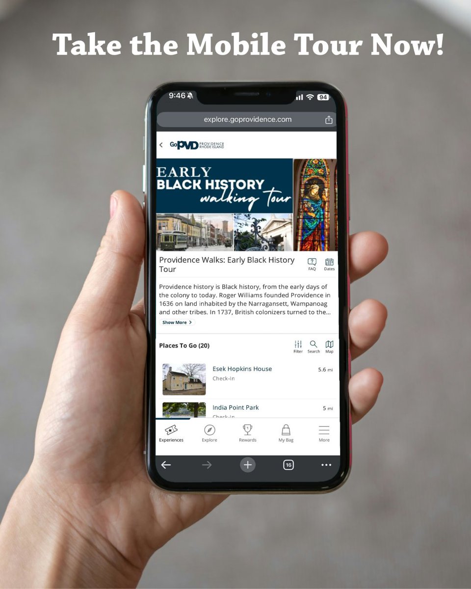 ProvidenceRI's tweet photo. 🚶♂️📱 Explore Providence’s Early Black History Walking Tour—now in mobile form!
Celebrate #BlackHistoryMonth by discovering historic neighborhoods, key landmarks & the stories that shaped our city. https://t.co/AnovD9iFs0
#GoProvidence #BlackHeritage #ProvidenceHistory https://t.co/mOG0OlBXxo