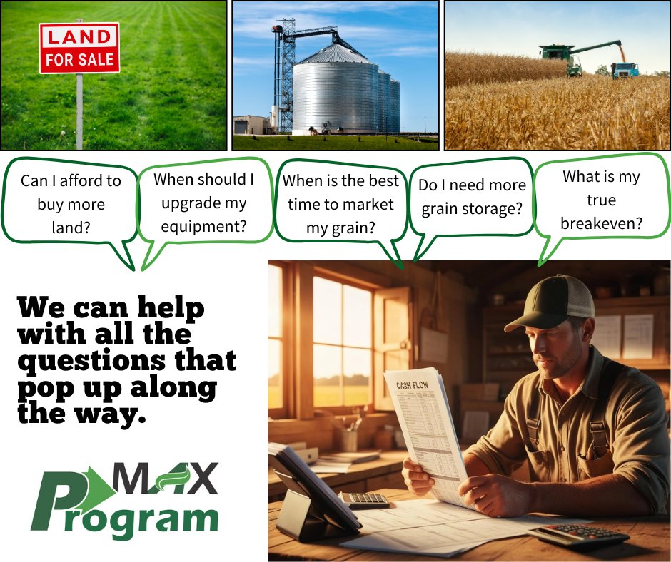 AgPerformanceBC's tweet photo. "With the tight margins we are facing in 2025, do you know exactly what your break-evens are all throughout the year? Our services provide monthly updates to give you the ability to market your crops with confidence. For more information, contact us!" - Chris & Wendy Patterson - MAX Program Consultants

Connect with Chris and Wendy
Facebook - chris.patterson.5099 
X - @rctfarms

📞866-562-2370
🌐https://t.co/Whp3BqazH1