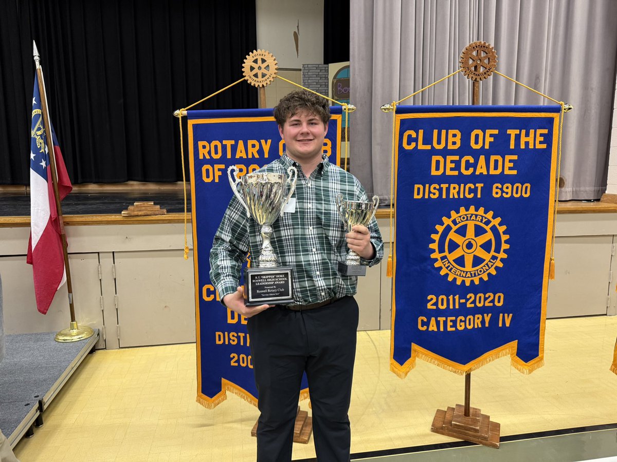 Roswell Athletics (@roswellsports) on Twitter photo Congratulations <a href="/AndrewRyan59/">Andrew Ryan</a> on being the recipient of Skipper Hoke Roswell Rotary Leadership trophy! Very well deserved! <a href="/Roswell_FB/">Roswell Football</a> Congratulations <a href="/AndrewRyan59/">Andrew Ryan</a> on being the recipient of Skipper Hoke Roswell Rotary Leadership trophy! Very well deserved! <a href="/Roswell_FB/">Roswell Football</a>