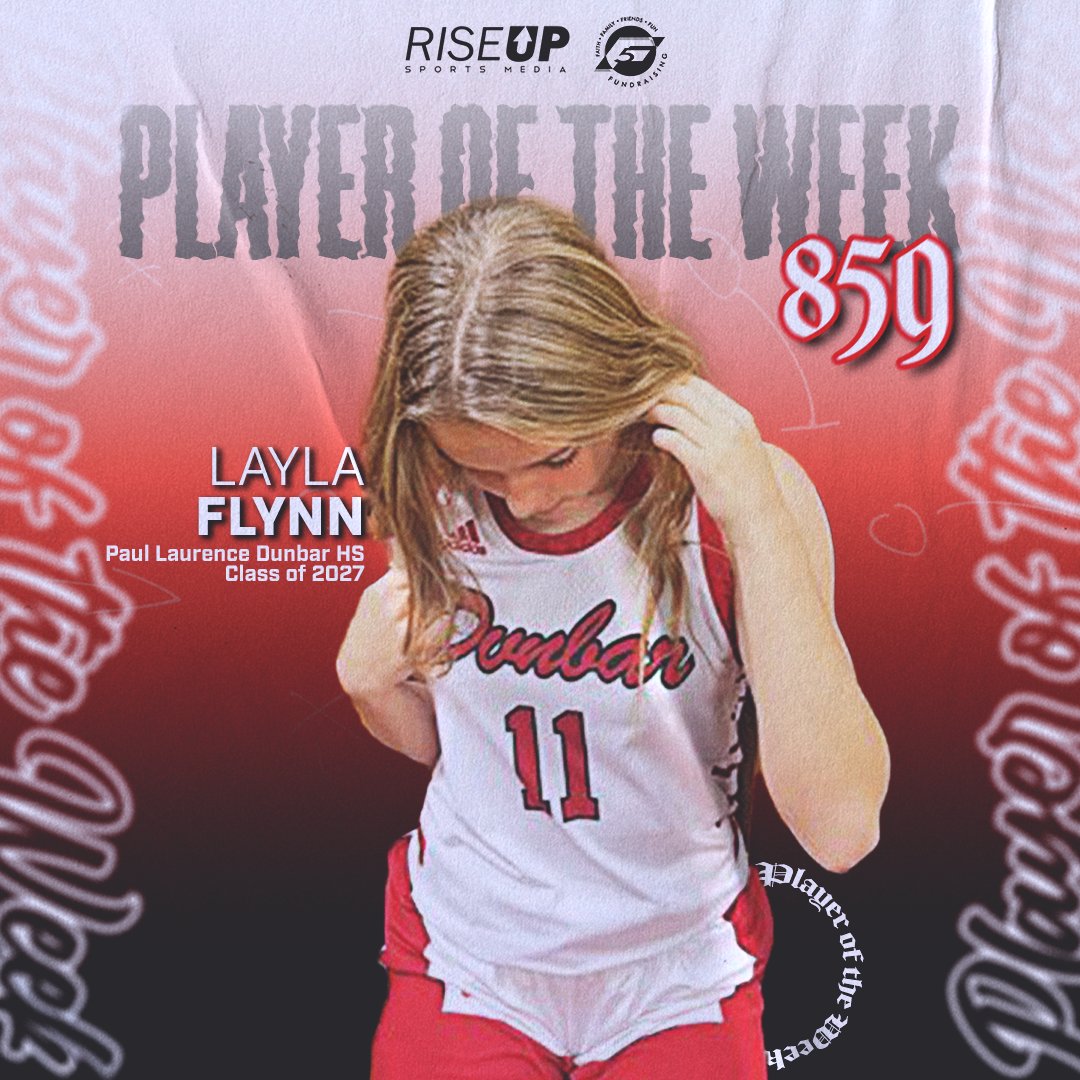 💥𝐑𝐢𝐬𝐞 𝐔𝐩 𝐏𝐥𝐚𝐲𝐞𝐫 𝐨𝐟 𝐭𝐡𝐞 𝐖𝐞𝐞𝐤💥
𝘀𝗽𝗼𝗻𝘀𝗼𝗿𝗲𝗱 𝗯𝘆 𝗙𝗶𝘃𝗲 𝗙’𝘀 𝗙𝘂𝗻𝗱𝗿𝗮𝗶𝘀𝗶𝗻𝗴
<a href="/5FsFundraising/">Five Fs Fundraising</a>

Congratulations to Dunbar's Layla Flynn for being voted 859 Player of the Week! <a href="/layla_flynn11/">layla flynn</a> <a href="/LadyBulldogsPLD/">Dunbar Lady Bulldogs Basketball</a>

READ: riseupsportsblog.com/rise-up-player…