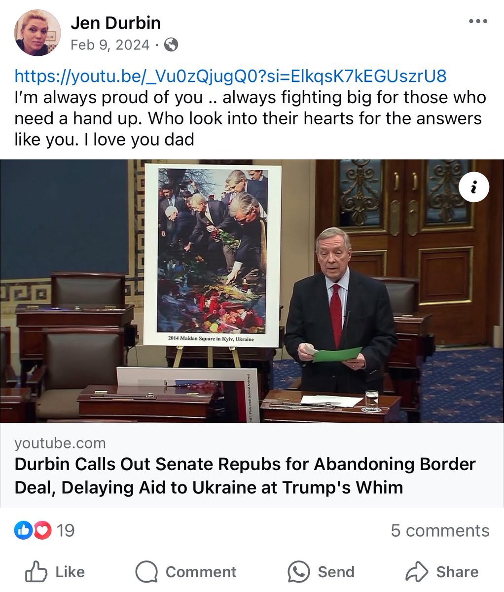 LauraLoomer's tweet image. NEW:

🚨🚨🚨🚨🚨

‼️SENATOR DICK DURBIN, THE RANKING @JudiciaryDems MEMBER AND HIS FAMILY WRITE “SCRIPTS” FOR DEMOCRAT ACTORS TO PROTEST PRESIDENT TRUMP’S NOMINEES OVERSEEN BY THE SENATE JUDICIARY COMMITTEE‼️

I have just discovered that Senator Dick Durbin @SenatorDurbin, a…