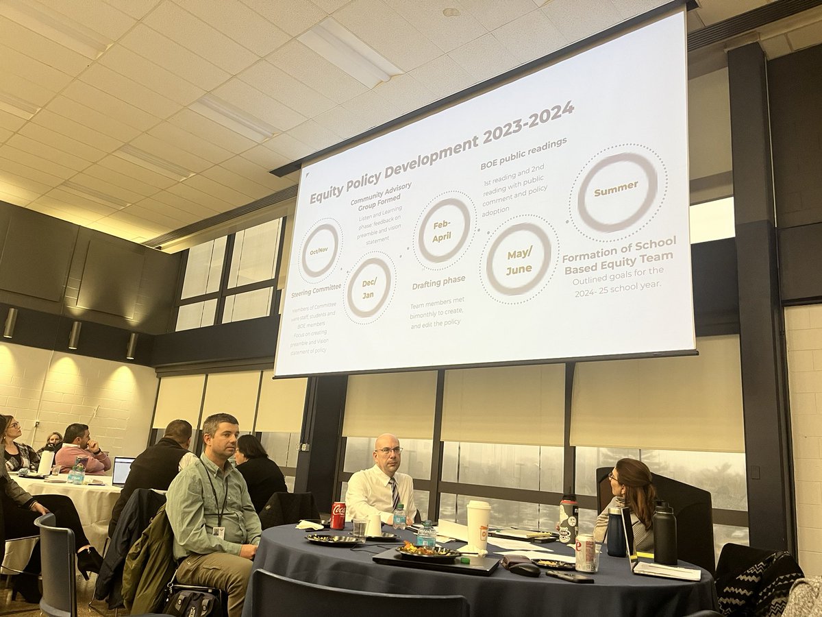 What a great learning experience <a href="/Mc3Network/">MC3</a> today, focusing on equity and excellence 
<a href="/monmouthu/">Monmouth University</a>