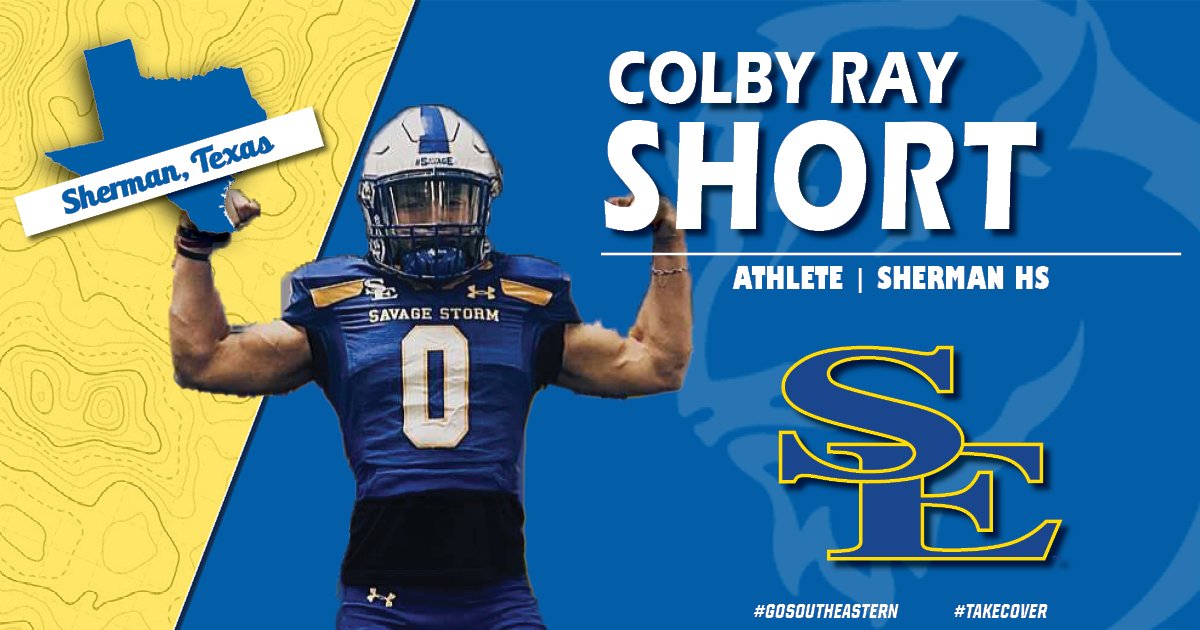 Southeastern Athletics (@gosoutheastern) on Twitter photo Welcome <a href="/ColbyRay06/">Colby Ray Short</a> to the Savage Storm family!
<a href="/SavageStormFB/">Savage Storm Football</a>
#GoSoutheastern | #TakeCover | #NSD2025 Welcome <a href="/ColbyRay06/">Colby Ray Short</a> to the Savage Storm family!
<a href="/SavageStormFB/">Savage Storm Football</a>
#GoSoutheastern | #TakeCover | #NSD2025
