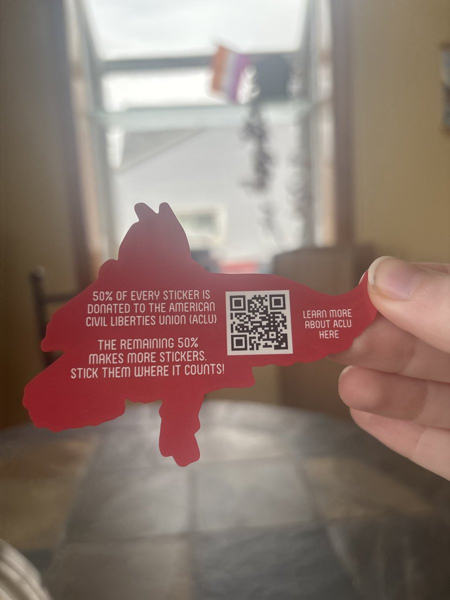 Cyareaxes's tweet photo. Returning to this terrible app to make a little announcement! 

Super patriotic anti-n@zi stickers are now available, and 50% of proceeds are donated to ACLU to help fight for the rights of ALL Americans

🔗 below! 

#ElonMusk #watercolor #sticker #USA #LGBTQ #bipoc #Immigration https://t.co/RDNgUhNjeL