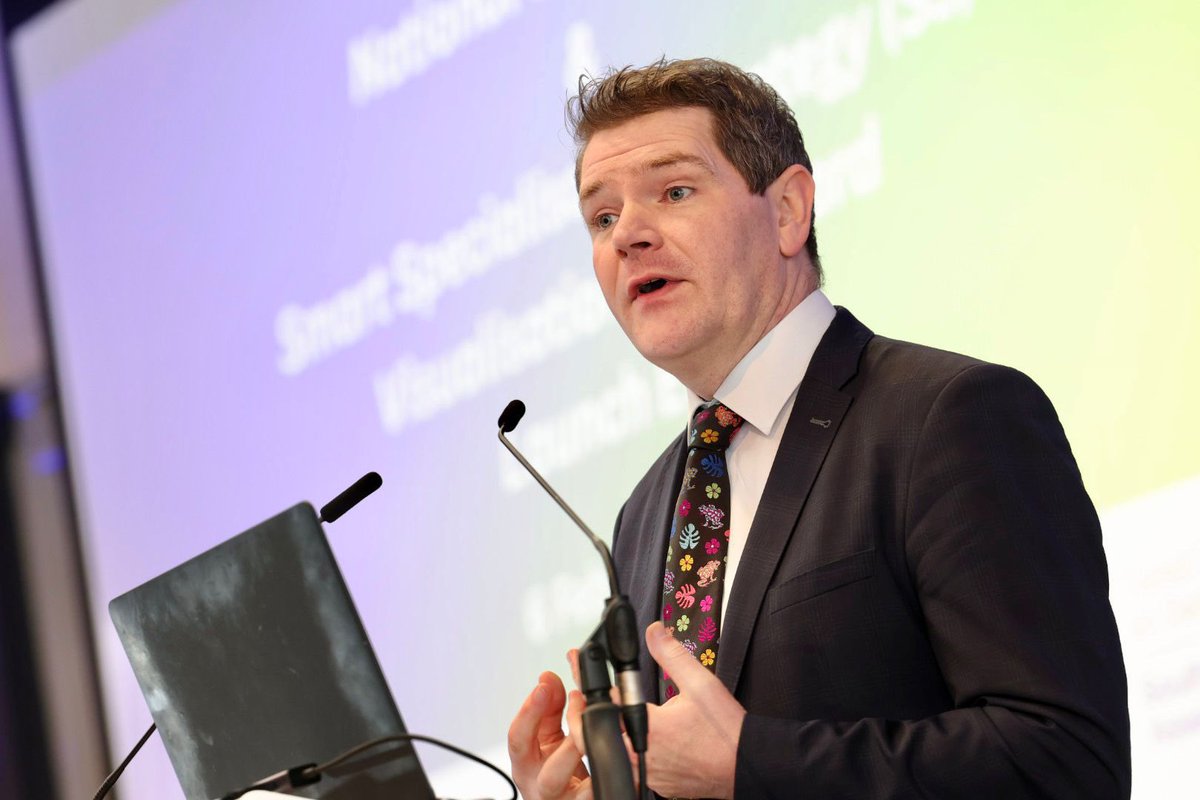 Today at the AIR Training seminar in Athlone, <a href="/peterburkefg/">Peter Burke</a> TD, Minister for Enterprise, Tourism and Employment launched the National Census Atlas and Smart Specialisation Strategy (S3) Visualisation Dashboard as part of Regional Development Monitor. 
rdm.geohive.ie