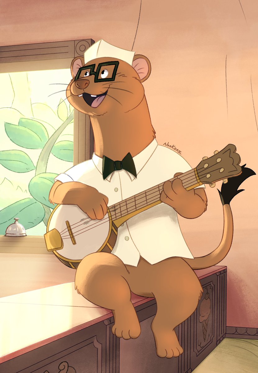 Ice Cream Mink from the Frog and Toad animated series