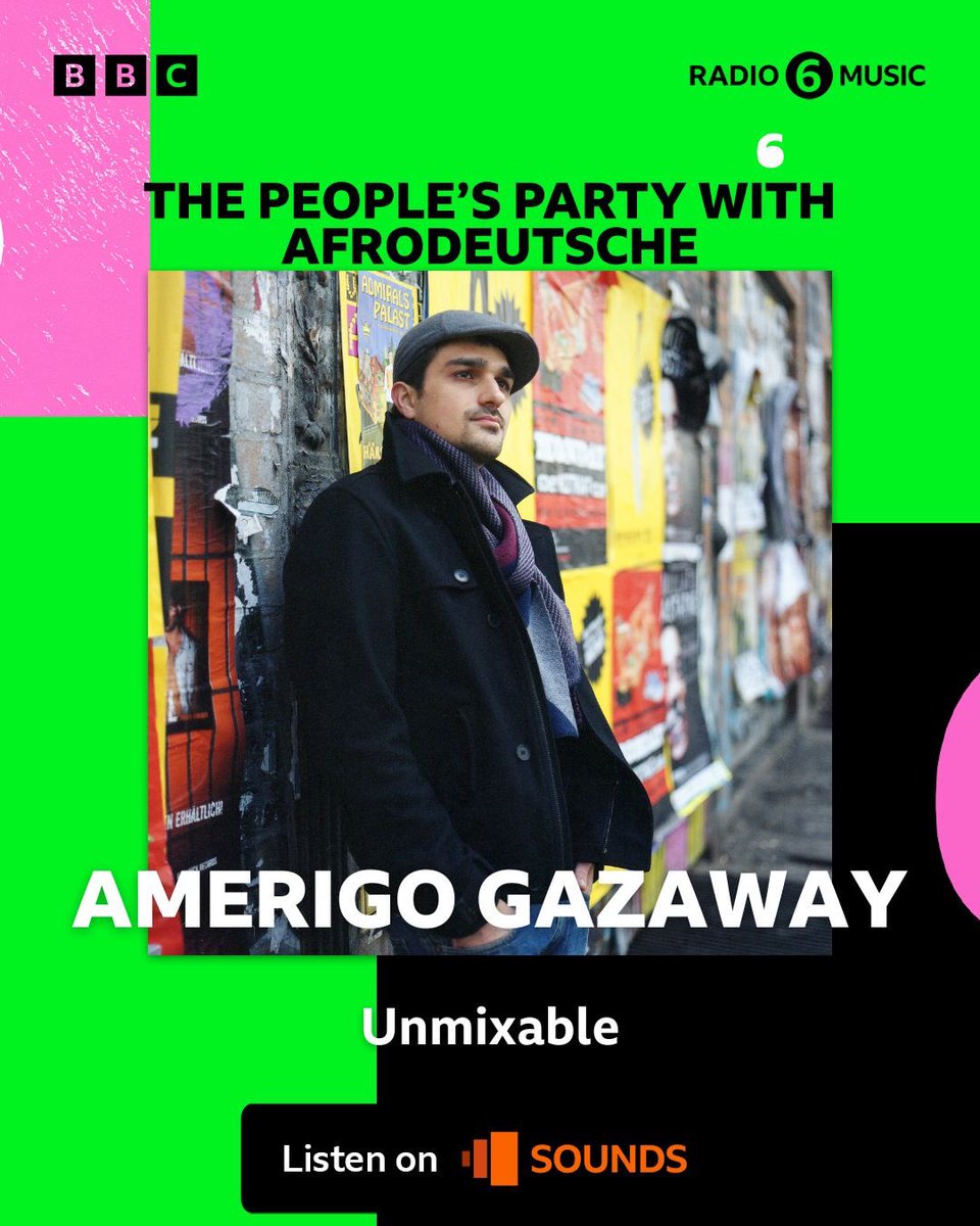 Amerigo Gazaway (@amerigogazaway) on Twitter photo Ever wondered what Gorillaz and Sister Nancy sound like together? 🤔
Tune in to The People’s Party with
<a href="/AFRODEUTSCHE_AD/">AFRODEUTSCHE</a> tmrw 7-9pm (GMT) on <a href="/BBC6Music/">BBC Radio 6 Music</a> to hear me take on the ‘Unmixable’ challenge, combining two unrelated tracks into a fresh new mix 📻 bbc.co.uk/programmes/m00… Ever wondered what Gorillaz and Sister Nancy sound like together? 🤔
Tune in to The People’s Party with
<a href="/AFRODEUTSCHE_AD/">AFRODEUTSCHE</a> tmrw 7-9pm (GMT) on <a href="/BBC6Music/">BBC Radio 6 Music</a> to hear me take on the ‘Unmixable’ challenge, combining two unrelated tracks into a fresh new mix 📻 bbc.co.uk/programmes/m00…