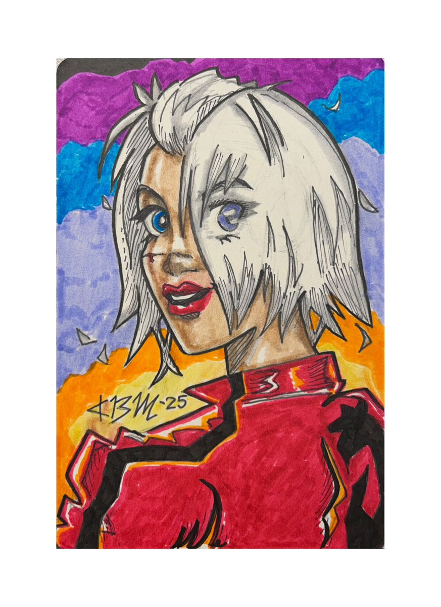 DanielBMobley's tweet photo. Opening up 4.5x6.5 character commissions soon, &amp; this is VALERIE, the protagonist of @mangaka_ody ‘s phenomenal manga series TOMAHAWK ANGEL!!!  Pick it up! available on https://t.co/zQBq2sP04i. #art #commisionsopen #fanart #valerie #tomahawkangel #darkhorsecomics #tapas #manga https://t.co/7jUFFG3Q2M