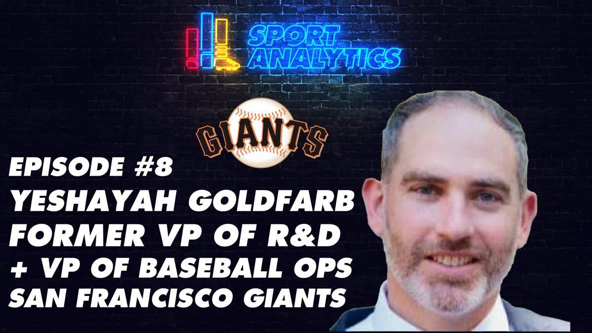 Dave Yount (@davesanalytics) on Twitter photo Episode 8 just dropped!
youtu.be/k8umwrrYMGE
In our eighth episode of the Sport Analytics Podcast (<a href="/SportAnaIytics/">SportAnalytics</a>), our host Amrit Vignesh (<a href="/avsportsanalyst/">Amrit Vignesh</a>) sits down with Yeshayah Goldfarb, the former Vice President of Baseball Operations and Vice President of Baseball Episode 8 just dropped!
youtu.be/k8umwrrYMGE
In our eighth episode of the Sport Analytics Podcast (<a href="/SportAnaIytics/">SportAnalytics</a>), our host Amrit Vignesh (<a href="/avsportsanalyst/">Amrit Vignesh</a>) sits down with Yeshayah Goldfarb, the former Vice President of Baseball Operations and Vice President of Baseball