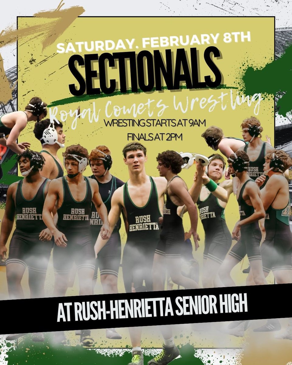 That time of year, the best time of the year  !!!! <a href="/RushAthletics/">Rush-Henrietta Athletics</a>