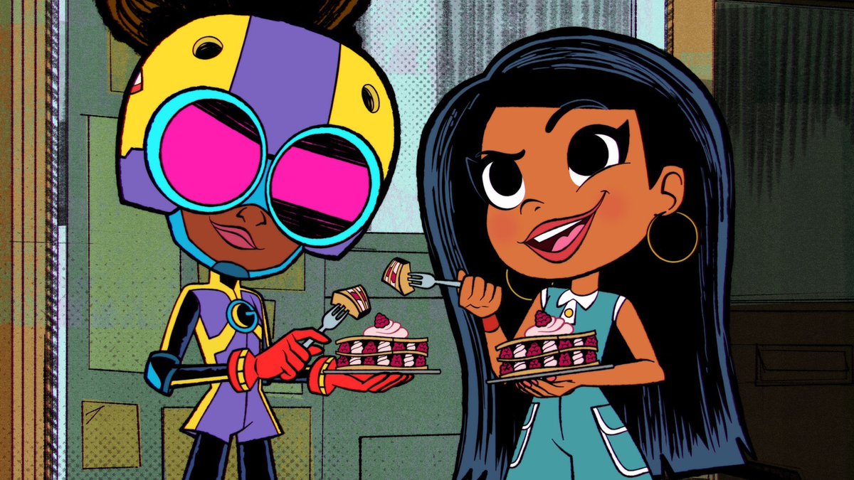 davidmarchie's tweet photo. You always count on Lunella AKA Moon Girl and her best friend, Cassy! โค๏ธ๐
The final episodes of the show during Season 2B begins today! ๐โค๏ธ #PayAComplimentDay #MoonGirlAndDevilDinosaur https://t.co/YTXio2uEXC