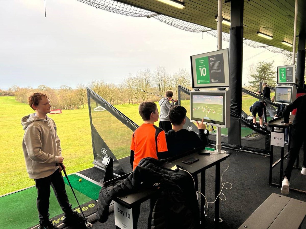 On Tuesday we were delighted to continue our partnership with the Celtic Manor as some of our Y7 pupils attended their golf academy. They used Toptracer technology while being coached by PGA professionals. We are excited to offer this opportunity to more pupils in the future.