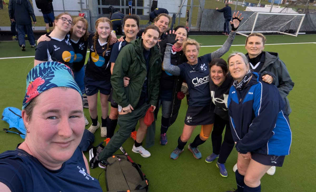 Our Women's 2nd XI jubilant after an "adverse start to the day" and a 4-2 defeat at Gravesend. 

#Hockey #HockeyFamily #Sport #CliftonvilleHC #Thanet #Ramsgate #Margate #Broadstairs