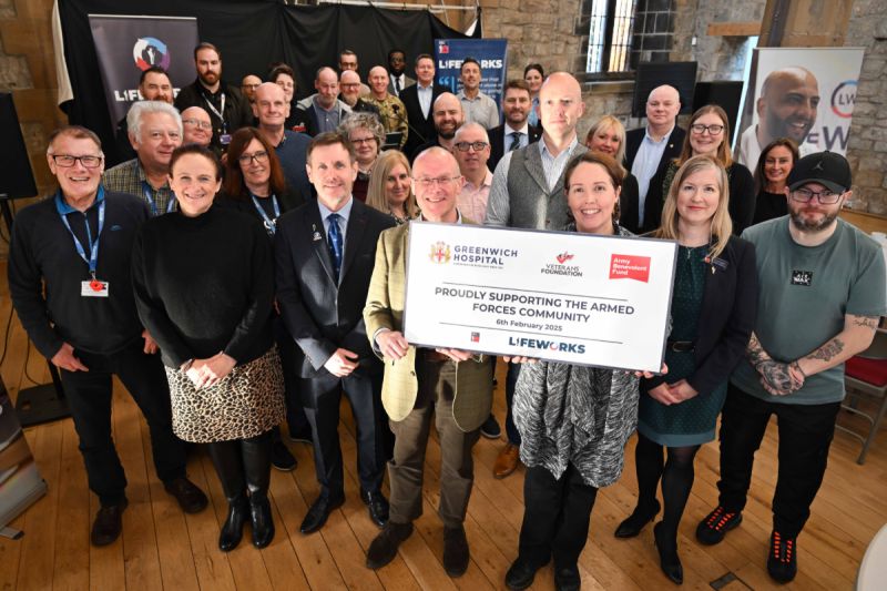 Greenwich_Hosp's tweet image. Fantastic to attend the launch of @RBLI Lifeworks employment support in Gateshead.
Great support for veterans in the North East 👏
The next Lifeworks employment course starts in Gateshead on 3rd March, and it's not too late to learn more...
Sign up:👉 shorturl.at/eHJQv