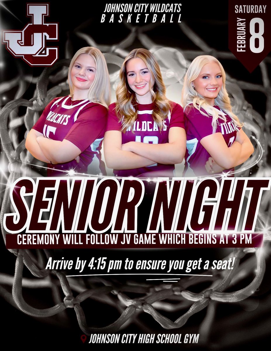 Senior night this Saturday vs Vestal! #gowildcats