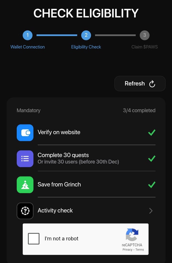 appiah_crypto's tweet photo. Activity Checker is live.🔥
TGE is next.
Follow, Like, Turn on notifications to stay updated. #GETPAWSED https://t.co/Oo0ImBncht