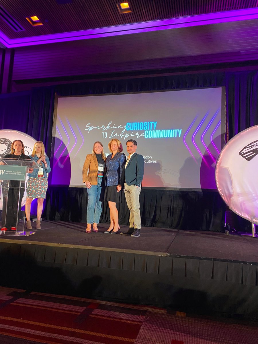 lvchamber's tweet image. The Vegas Chamber was proud to receive the Overall Communications Award at the WACE Annual Conference – Sparking Curiosity to Inspire Community!
Read our latest magazine issue here: issuu.com/vegaschamber/d…
#Vegas #ChamberofCommerce #WACE #Communications #Awards #advocacy