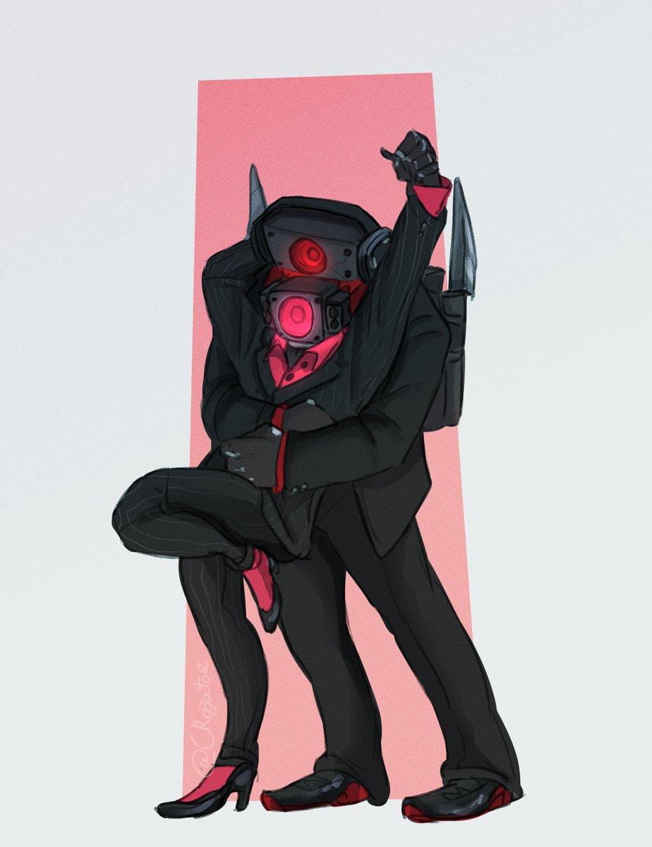 Something quick with favorite OTP

#SKIBIDITOILET #speakerwoman #darkspeakerman