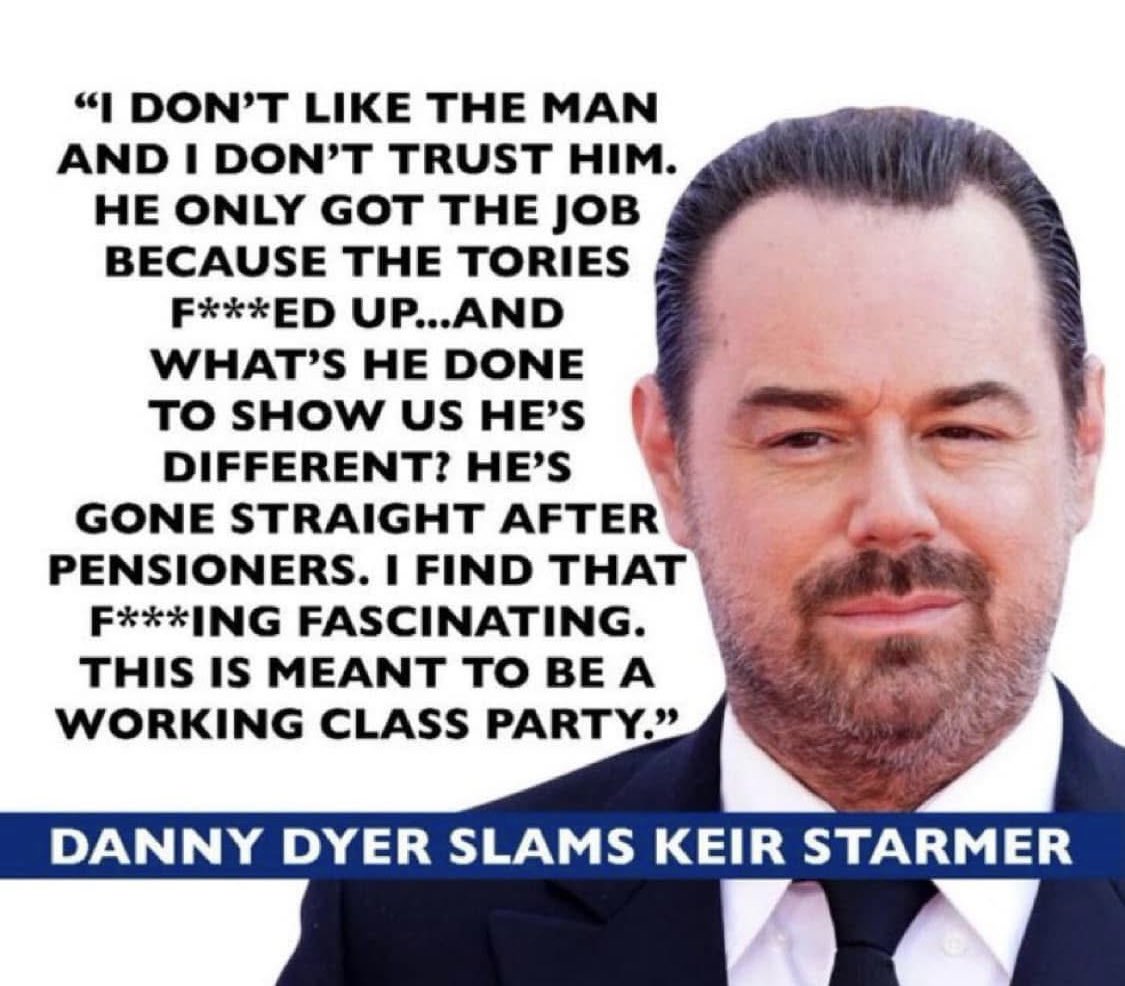 Danny Dyer calls out Keir Starmer…