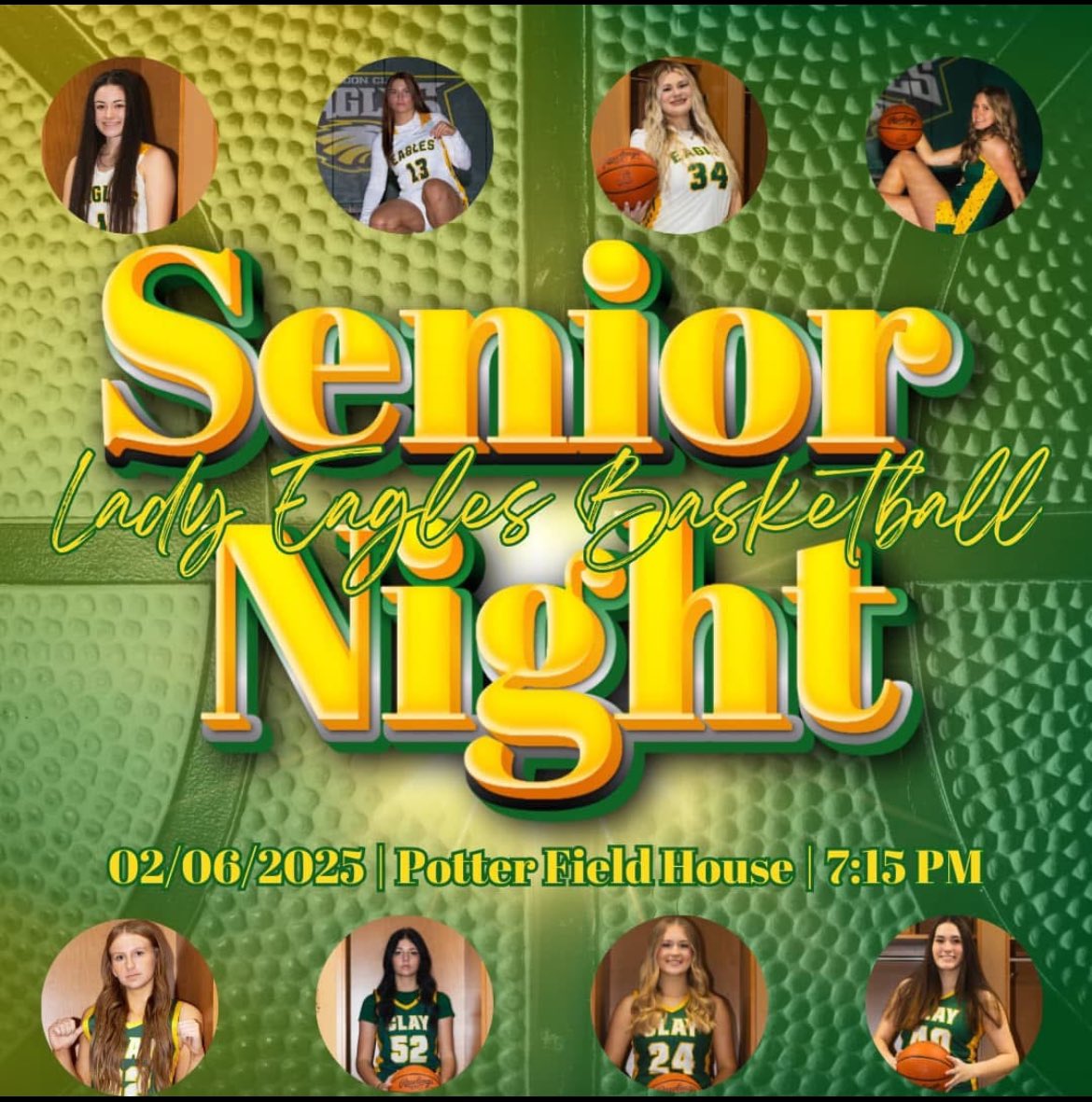 Come out tonight to support our Seniors! It’s a Black Out! <a href="/EagleManiacs/">CHS Eagle Maniacs</a> <a href="/clayathletics/">Clay Athletic Dept.</a> <a href="/studentgovchs/">CHS Student Gov.</a> <a href="/ClayHSEagles/">Clay High School</a>