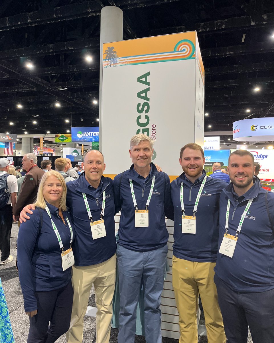 FlightLineGolf's tweet image. We promise we’re working… 😉 Some of our team are at the GCSAA Conference in San Diego this week, connecting with turfgrass pros &amp;amp; industry friends. It’s the largest event of its kind — so much to see &amp;amp; learn! We’ll try not to have too much fun 😁 #GCSAAConference