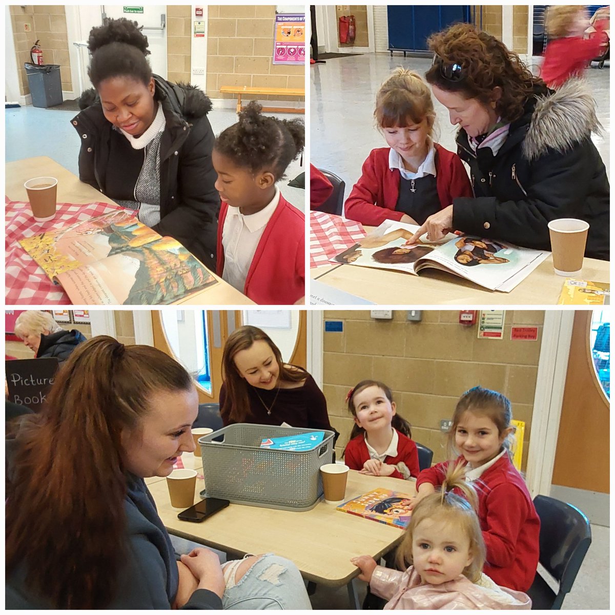 DukeStPrimary's tweet photo. A lovely Reading Cafe today for children in Acer class ☕️🫖📚🥰 A huge 'Thank you' to all the grown-ups who came #ReadingCafe #Booktalk #readingforpleasure @_Reading_Rocks_ @lancsliteracy https://t.co/gN5pXg21Ds