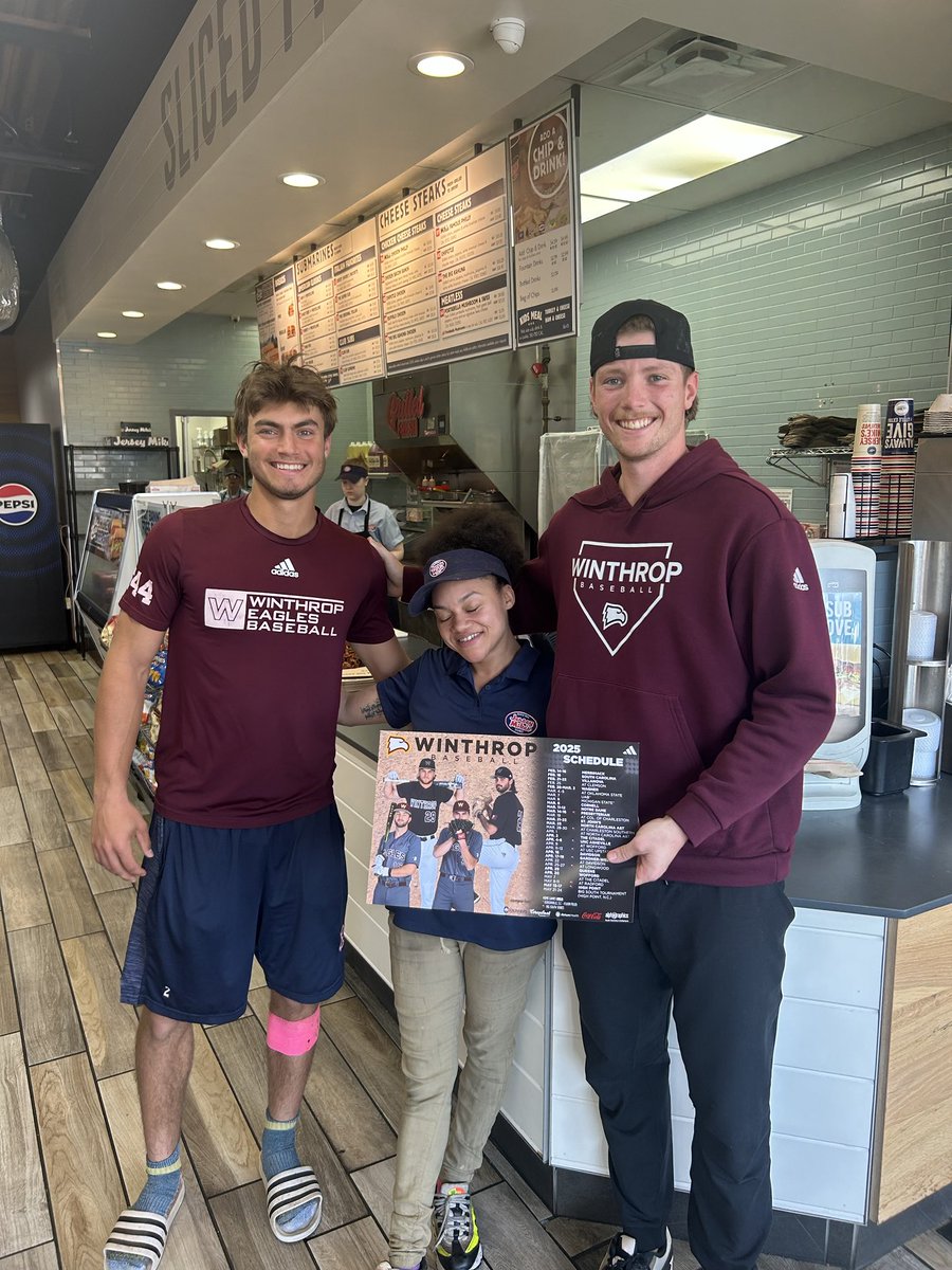 Out and about today putting our schedules up at our local establishments. Opening Day 2/14/25
#PaintTheTown