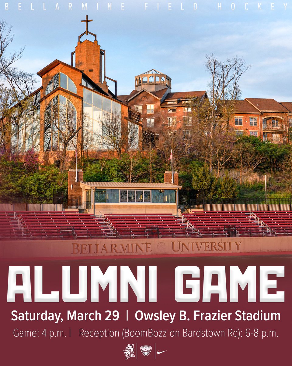 Calling all BUFH alums‼️ Mark your calendar for our annual alumnae game on Saturday, March 29th at 4pm. An alum gathering will follow at Boombozz in the Highlands! To register, click on link in bio! #goknights #swordsup 🏑⚔️