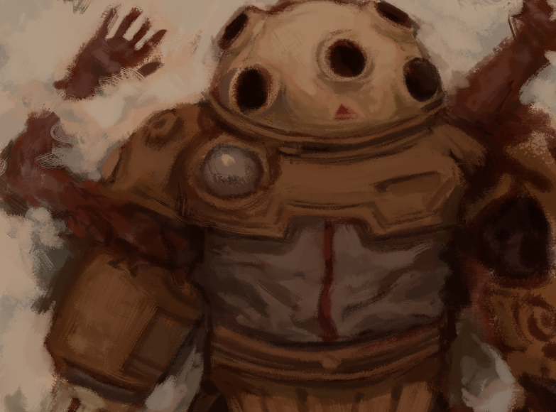 prophetine's tweet photo. Old unfinished gutterman my favorite ultrakill https://t.co/bhV6djS9Rj
