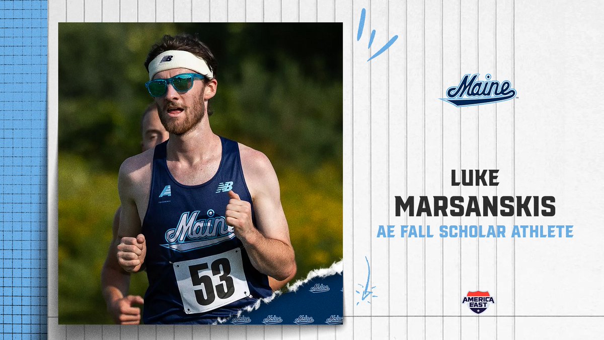 Maine Cross Country (@mainexc) on Twitter photo Congraulations to our very own Luke Marsanskis on being named <a href="/AmericaEast/">America East</a> Fall Scholar Athlete for Men's Cross Country!
Story: tinyurl.com/2cfxq7bl
#blackbearnation Congraulations to our very own Luke Marsanskis on being named <a href="/AmericaEast/">America East</a> Fall Scholar Athlete for Men's Cross Country!
Story: tinyurl.com/2cfxq7bl
#blackbearnation