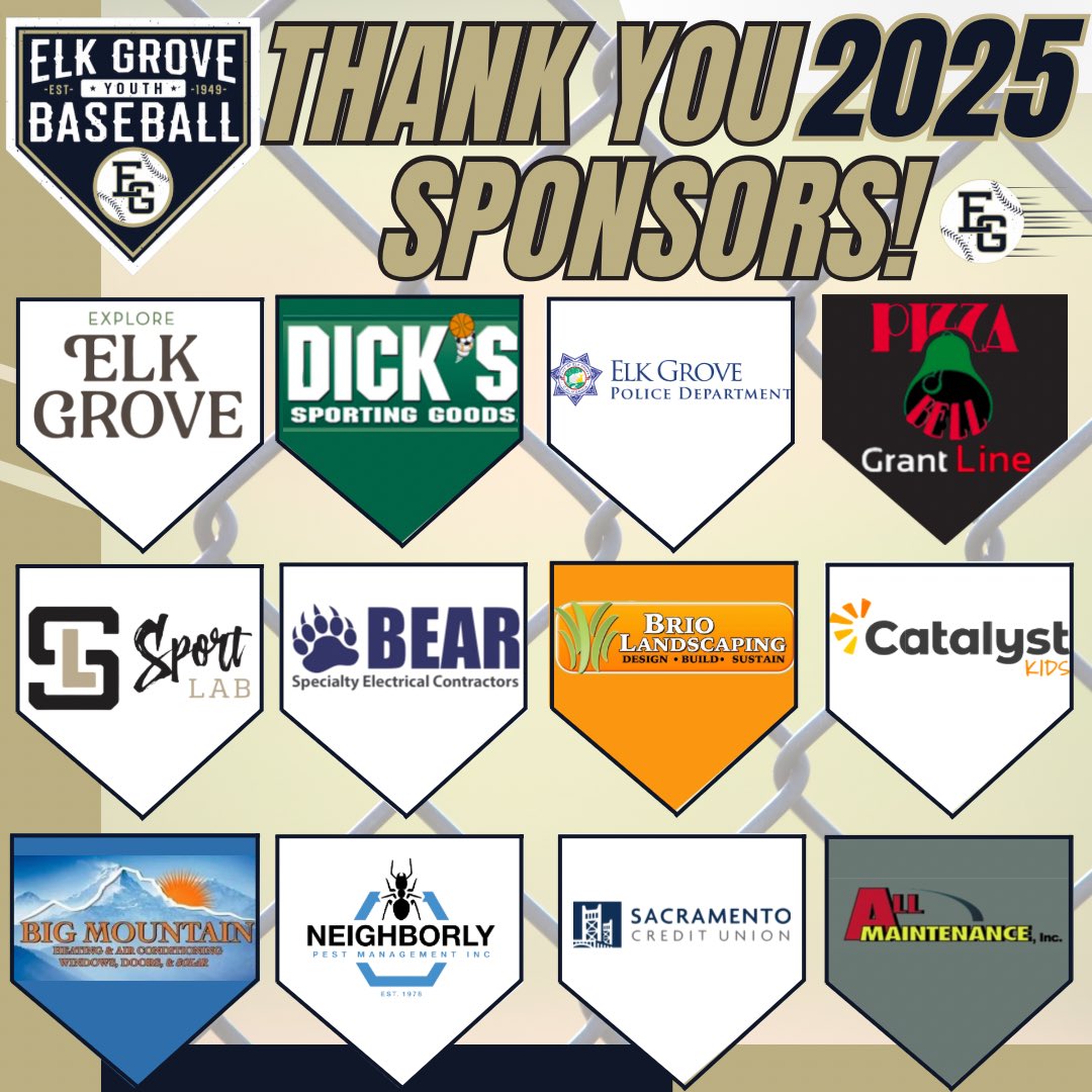 Elk Grove Youth Baseball tweet media